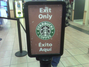 Traducción errónea de Starbucks